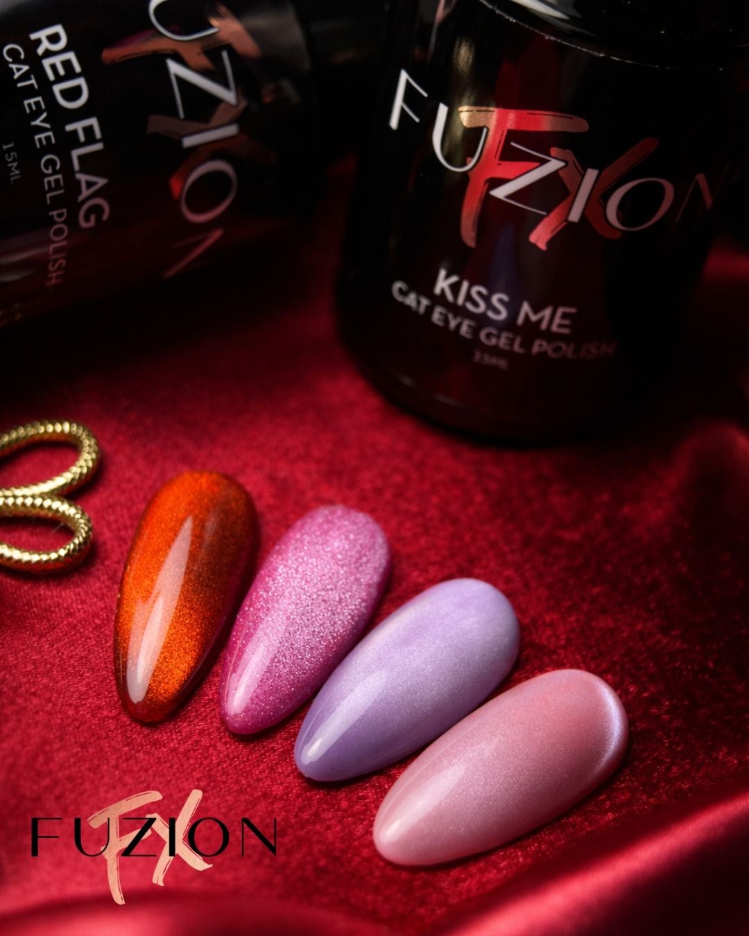 FX Cat Eye Valentines 2026 Collection | Fuzion | 4 x 15ml | BLUSH